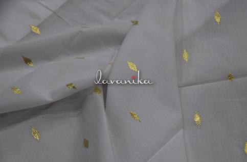 Zari Buttis on Dyeable Cotton Voile Fabric Dno08GBBRFD